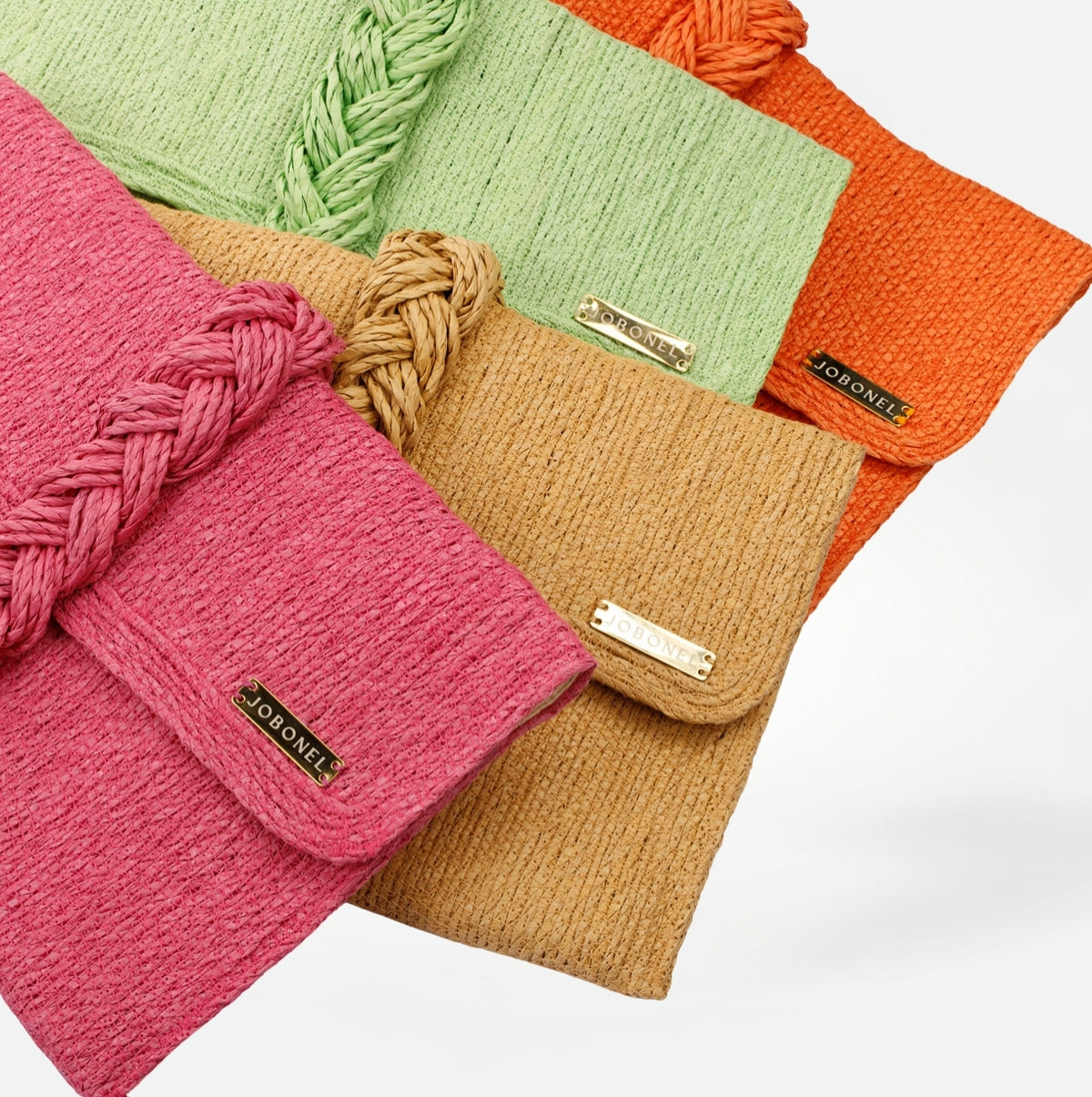 JOBONEL Trenzas Clutch - Fuji Fuşya - İç Görünüm