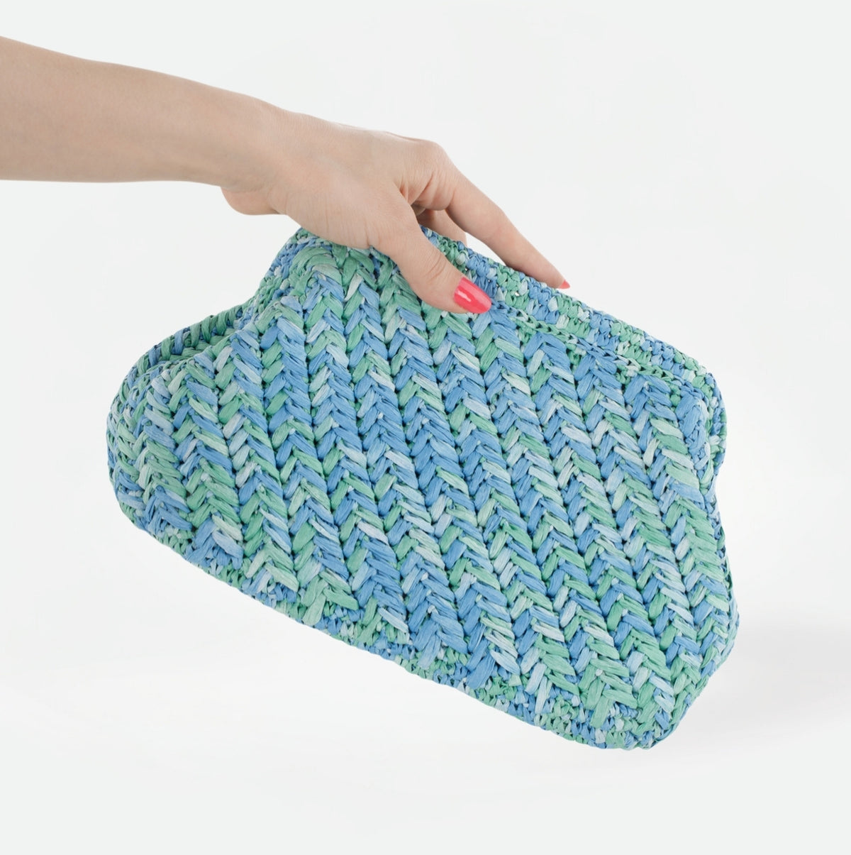 JOBONEL Larimar Clutch - Elde Taşınırken
