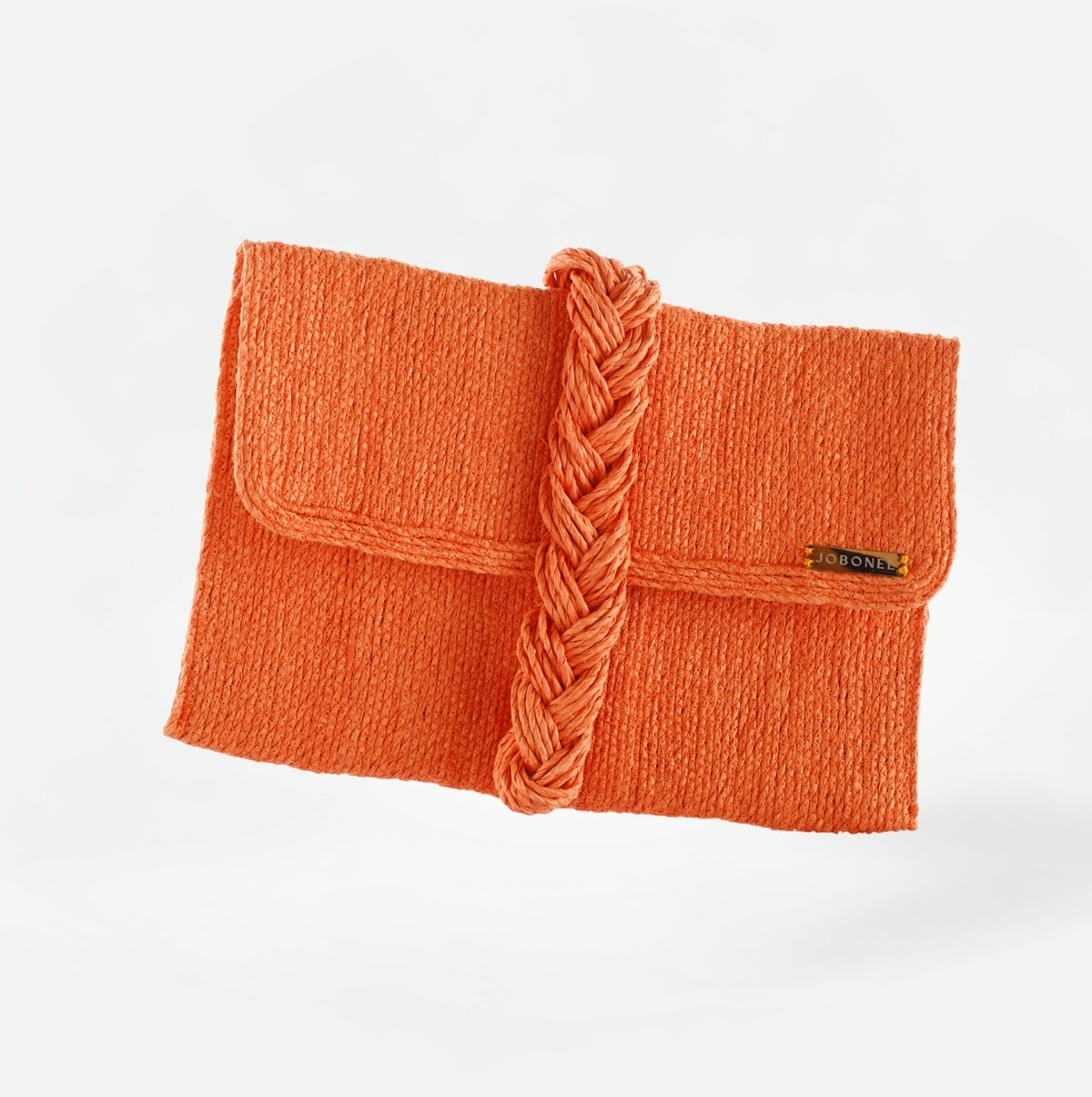 JOBONEL Trenzas Clutch - Naranja Turuncu - İç Detay