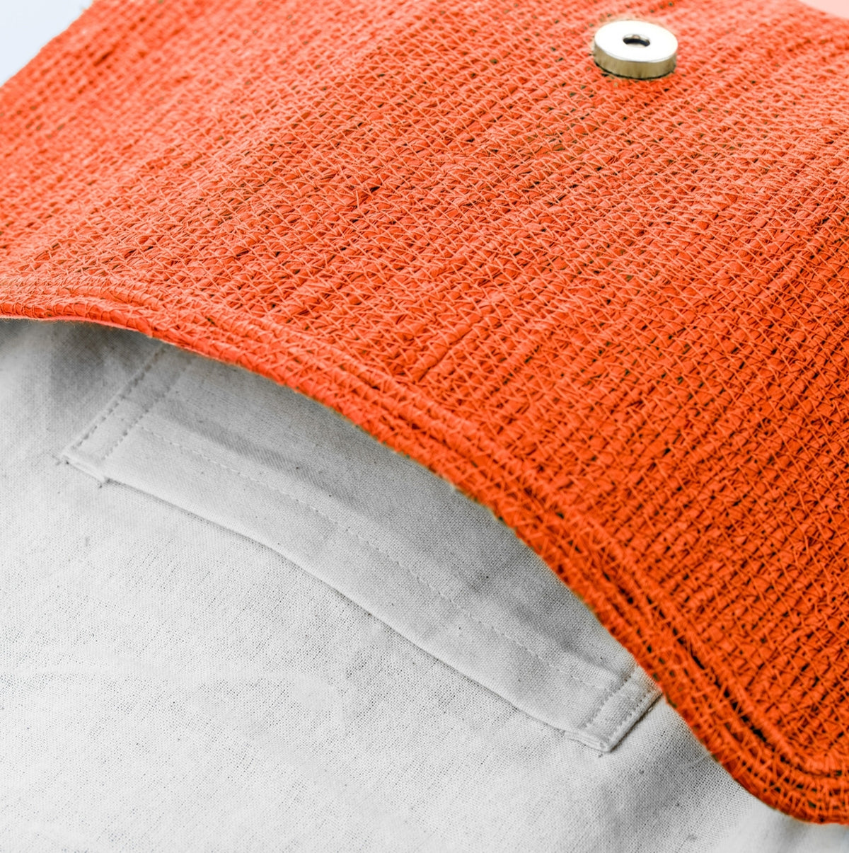 JOBONEL Trenzas Clutch - Naranja Turuncu - Yan Görünüm